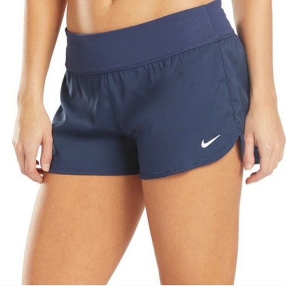 New Nike Swim Board Shorts Navy Blue Size 1X